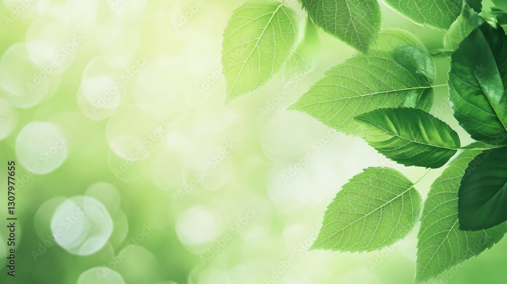 Vibrant green leaf background for designs Vibrant green leaf background for designs
