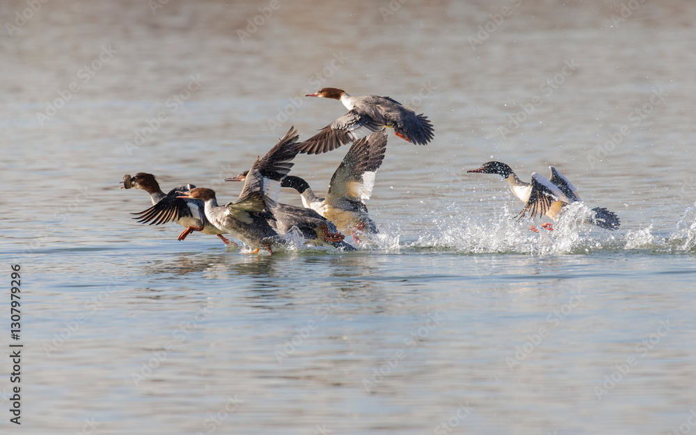 Common Merganser bird