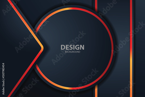 gold Abstract vector background board for text and message design modern. vector illustration