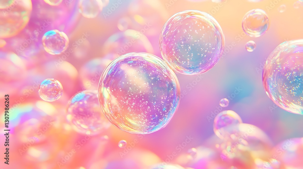 Golden shining bubbles and water splashes. Golden shining bubbles and water splashes.