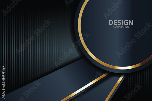 gold Abstract vector background board for text and message design modern. vector illustration