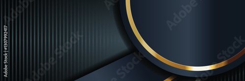 gold banner Abstract vector background board for text and message design modern. vector illustration