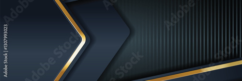 gold banner Abstract vector background board for text and message design modern. vector illustration