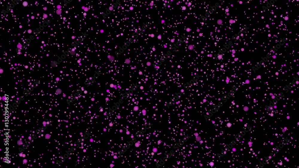 Purple Cosmic Particles Looping Background. Abstract background with purple shining stars. Futuristic glittering fly movement Purple Cosmic Particles Looping Background. Abstract background with purple shining stars. Futuristic glittering fly movement