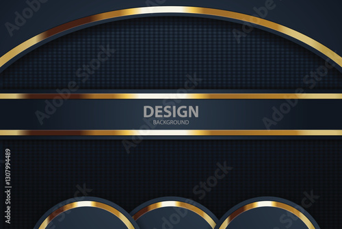 gold Abstract vector background board for text and message design modern. vector illustration