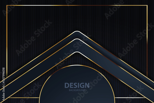 gold Abstract vector background board for text and message design modern. vector illustration