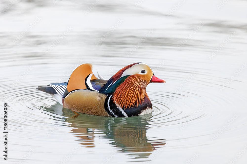 Mandarin Duck bird