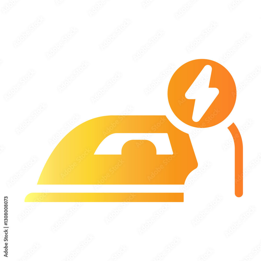 ironing Gradient icon ironing Gradient icon