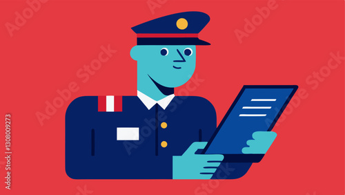 Regulatory Updates An Officer reading through and taking notes on recent regulatory updates on a tablet depicting the ongoing need for professionals to stay informed.