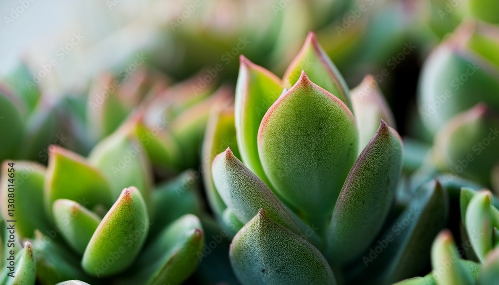 close up of tiny succulent leaves close up of tiny succulent leaves