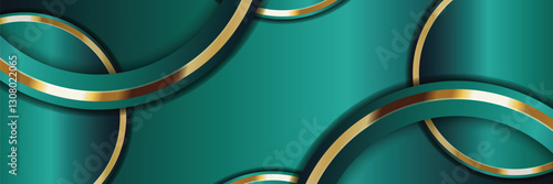 gold banner Abstract vector background board for text and message design modern. vector illustration