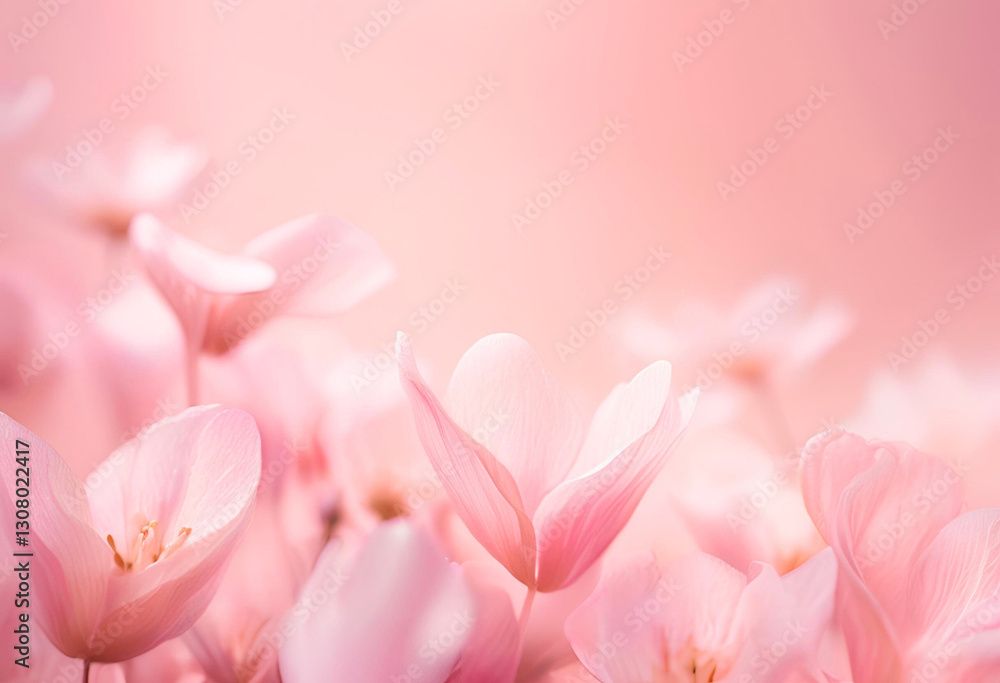 Fototapeta premium Delicate Cherry Blossom in Soft Focus