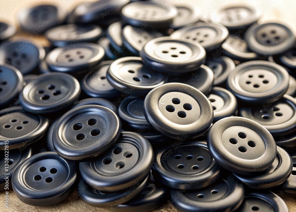 Black Plastic Website Buttons - Candid Product Photography Black Plastic Website Buttons - Candid Product Photography