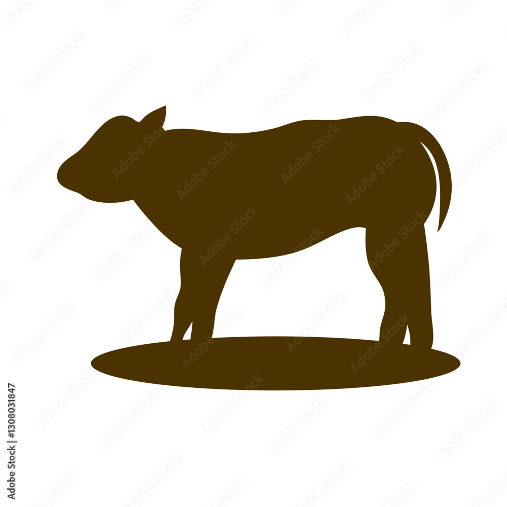 Cow collection vector silhouette
Cow collection vector silhouette