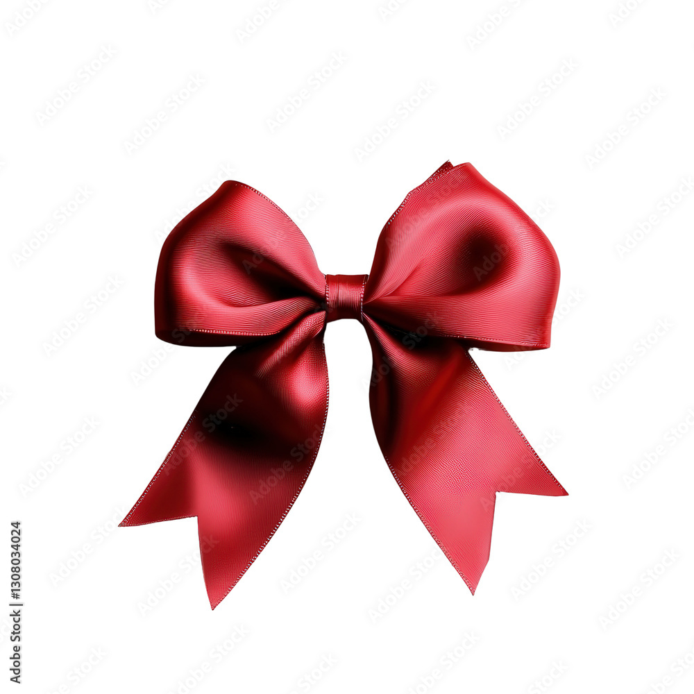 red ribbon bow isolated, transparent, png, background, cutout red ribbon bow isolated, transparent, png, background, cutout