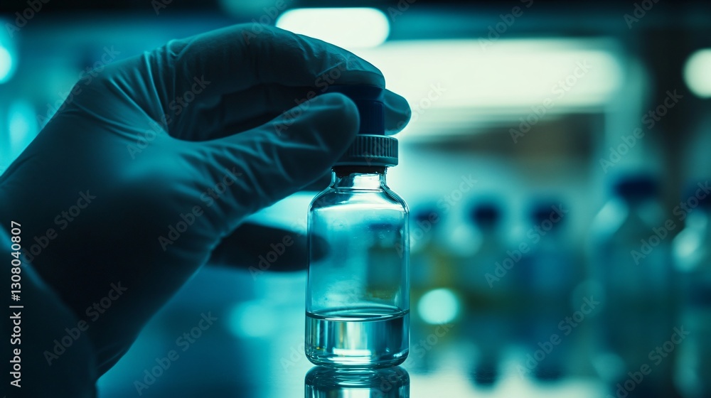 Liquid analysis by chemist, scientist or doctor Liquid analysis by chemist, scientist or doctor