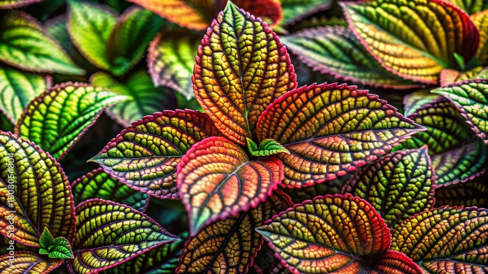 Fototapeta premium Close-up Detailed Texture of Botanical Specimens, Artistic Documentary Photography Style
