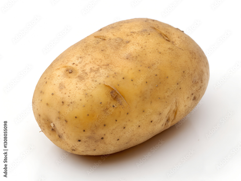 potatoes isolated on white background potatoes isolated on white background