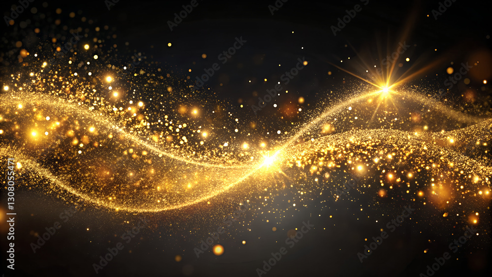 Naklejka premium Glittery background 