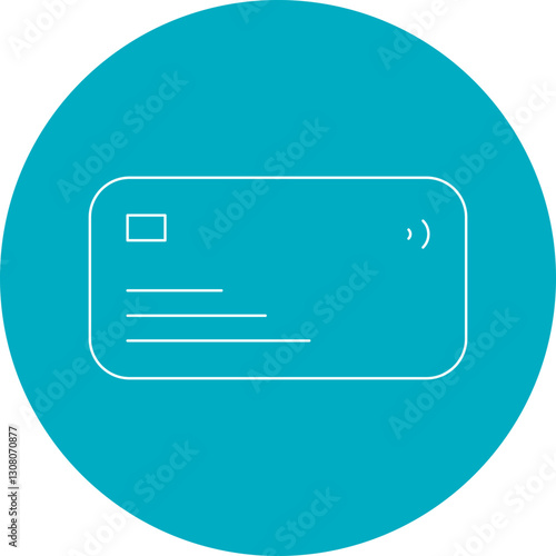 Direct Debit icon single vector illustration