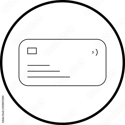 Direct Debit icon single vector illustration