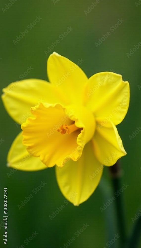 Close up of delicate spring narcissus flower petals, vibrant yellow color, blooming beauty, yellow, vibrant Close up of delicate spring narcissus flower petals, vibrant yellow color, blooming beauty, yellow, vibrant