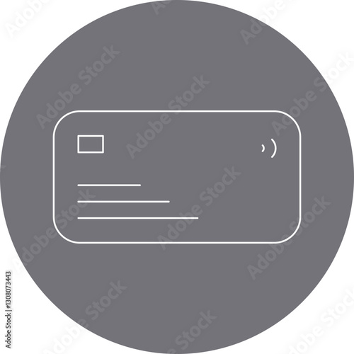 Direct Debit icon single vector illustration