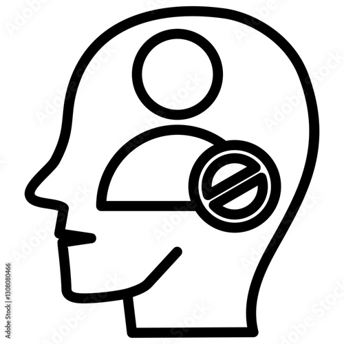 Prejudice Outline Icon