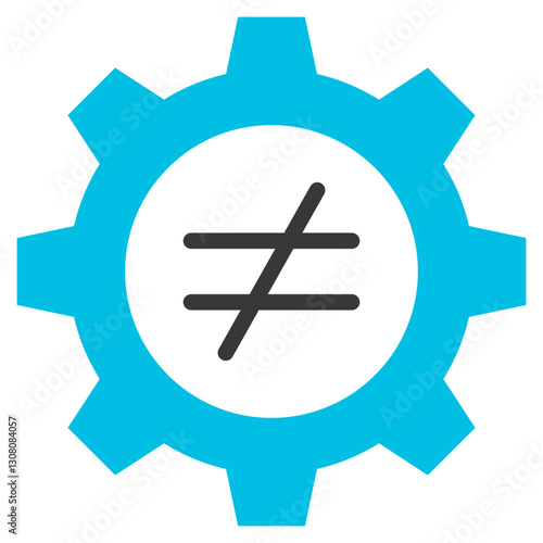 Injustice Glyph Blue Grey Icon