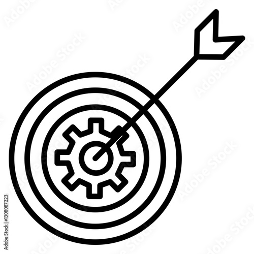 Goals Management Icon