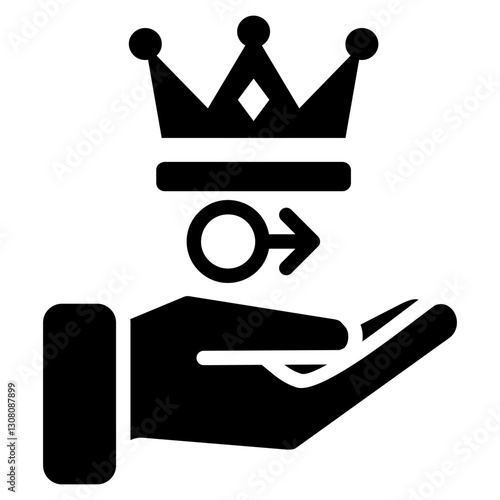 Patriarchy Glyph Icon