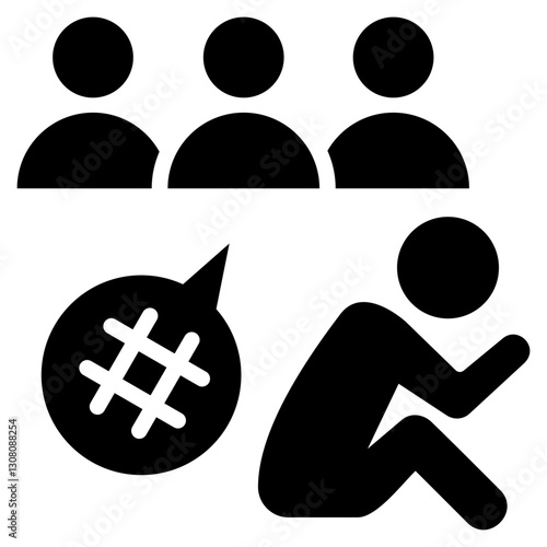 Alienation Glyph Icon