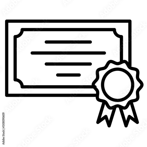 Certificate Icon