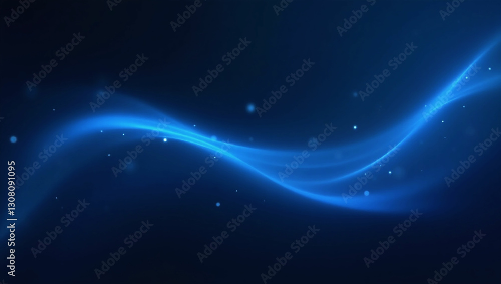 Obraz premium Abstract dark background. Silk satin fabric. Navy blue color. Elegant background with space for design. Soft wavy folds. Christmas, birthday, anniversary, award
