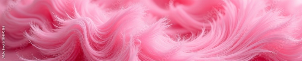 Close-up of delicate pink fluffy fur backdrop, blush, softness Close-up of delicate pink fluffy fur backdrop, blush, softness