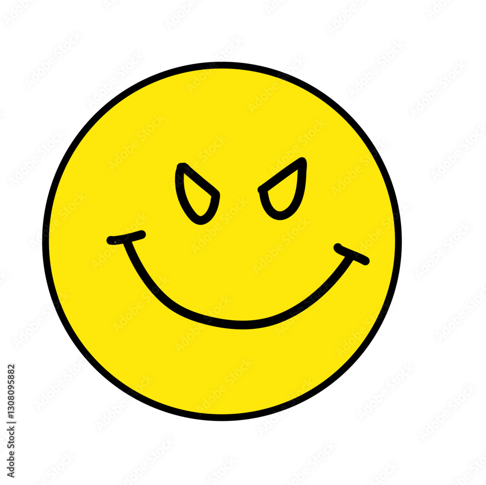 Fototapeta premium emoticons linear icons 