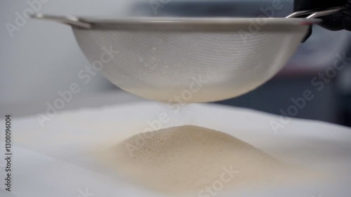 Sifting Dehydrated Ice Water Hash, Closer