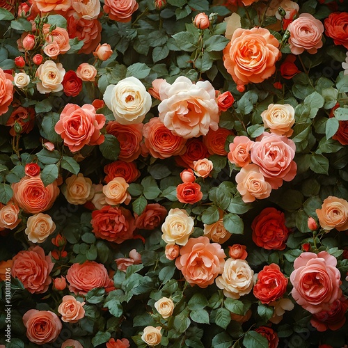 Floral Abundance: A Tapestry of Roses