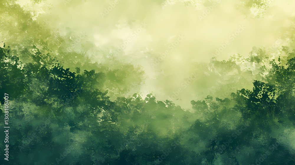 Organic mottled green background. Harmonious - Meadow. Illustration Organic mottled green background. Harmonious - Meadow. Illustration