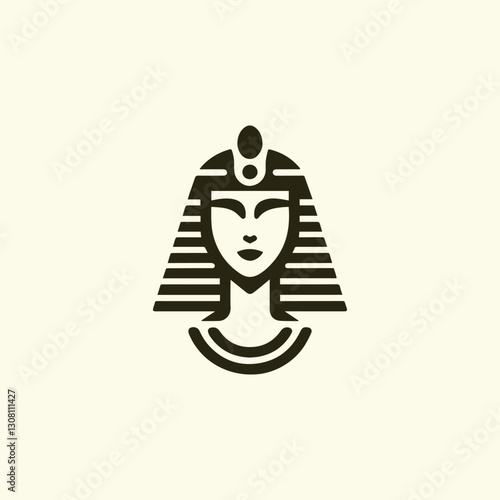 Queen cleopatra logo