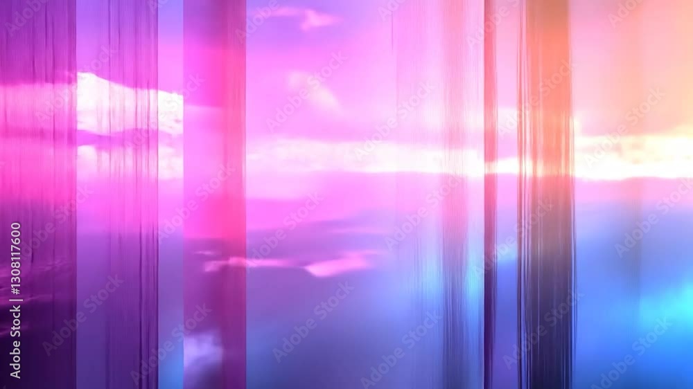 Abstract gradient background with vibrant colors blending in a serene landscape setting Abstract gradient background with vibrant colors blending in a serene landscape setting