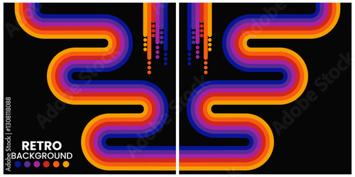 glowing neon alphabet