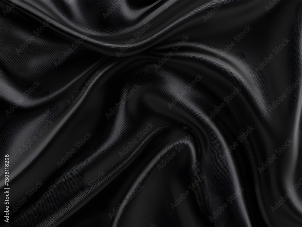 Obraz premium black silk background