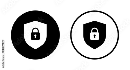 Security icon logo design. protection icon. privacy. vpn