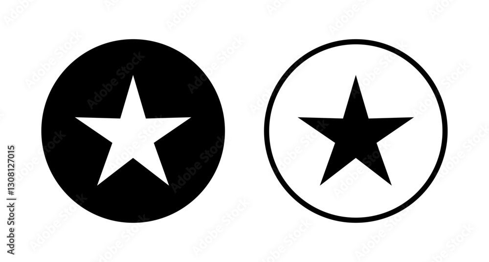 Star icon logo design. rating sign and symbol. favourite star icon Star icon logo design. rating sign and symbol. favourite star icon