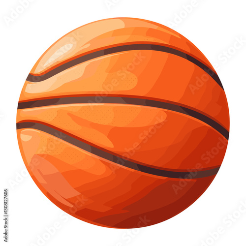 Basketball illustration sports equipment vector