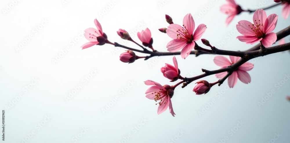 Dark isolated branches on white background with a few drops of water, serenity, branches Dark isolated branches on white background with a few drops of water, serenity, branches