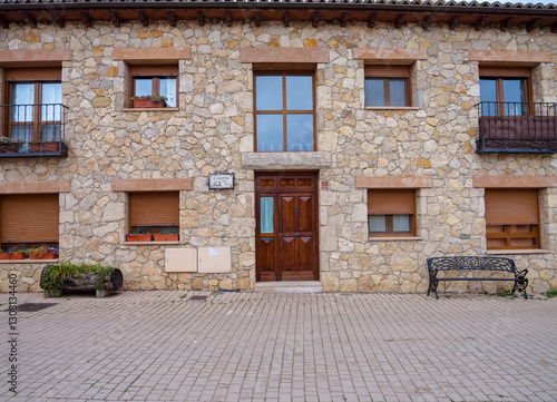 Rural stone hotel  in a rural village in Spain