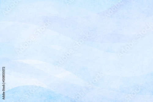 水や空をイメージした淡い青色の水彩風背景