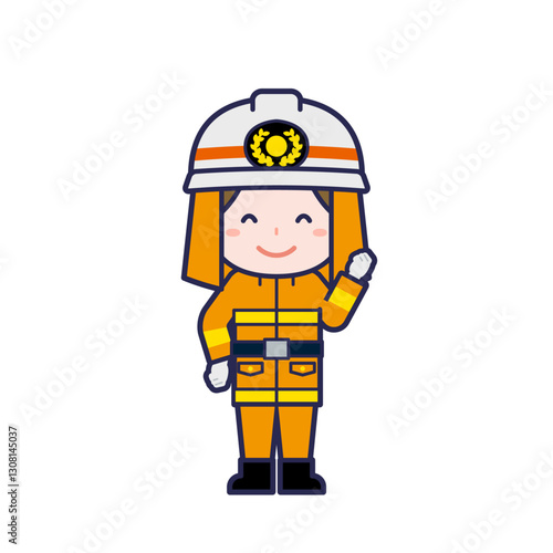 消防士／女性 04